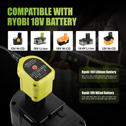 Powilling Ryobi 18V ONE+ compatibility across models