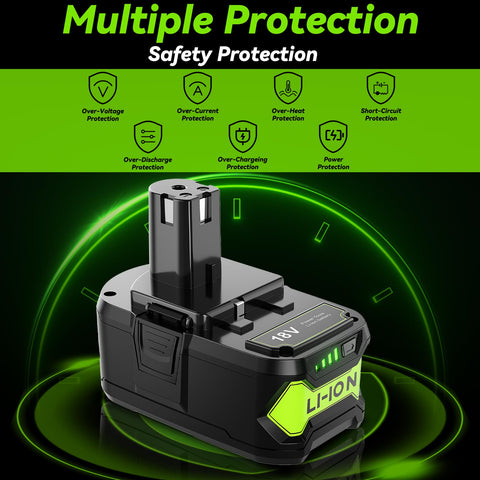 POWTREE CE/RoHS certified battery visual emphasizes safe, compliant lithium power.