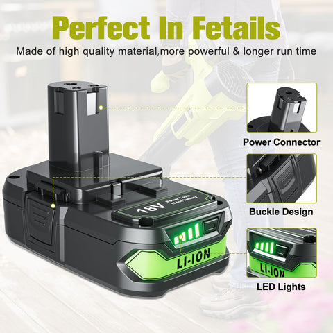 POWTREE CE RoHS FCC certified battery with safety features.