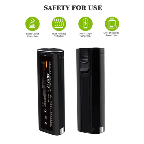 Powtree built-in protection icon conveys safeguards against short circuits and overheating.