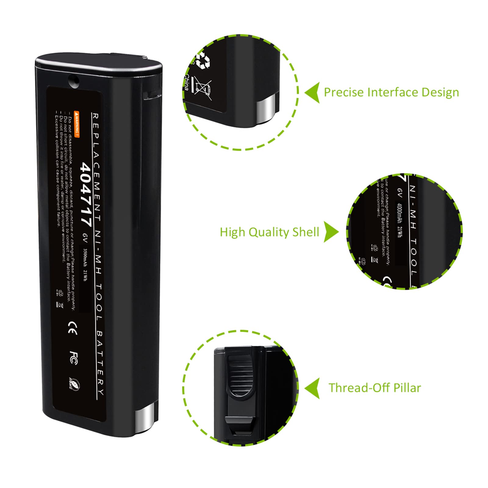 Powtree protective outer case image underscores safety and impact resistance.