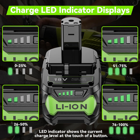 POWTREE rapid-charge technology visual suggests quick top-ups for busy projects.