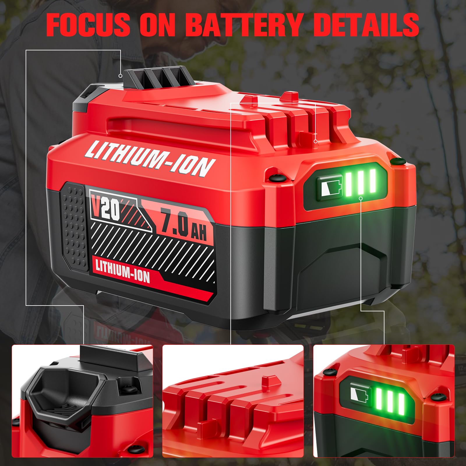 Smart protections against overcharge and short circuits in POWTREE battery