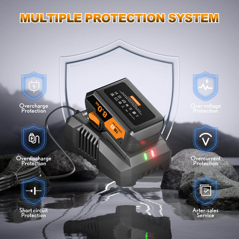 Powtree Upgrad battery with LED indicators for easy charge monitoring
