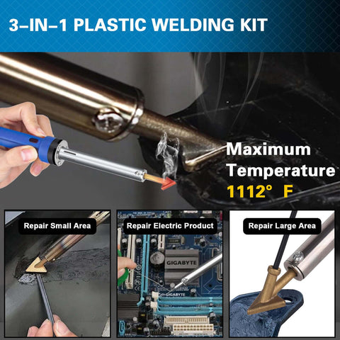 Colorful ABS/PP/PE/TPE rod set for color-matched repairs
