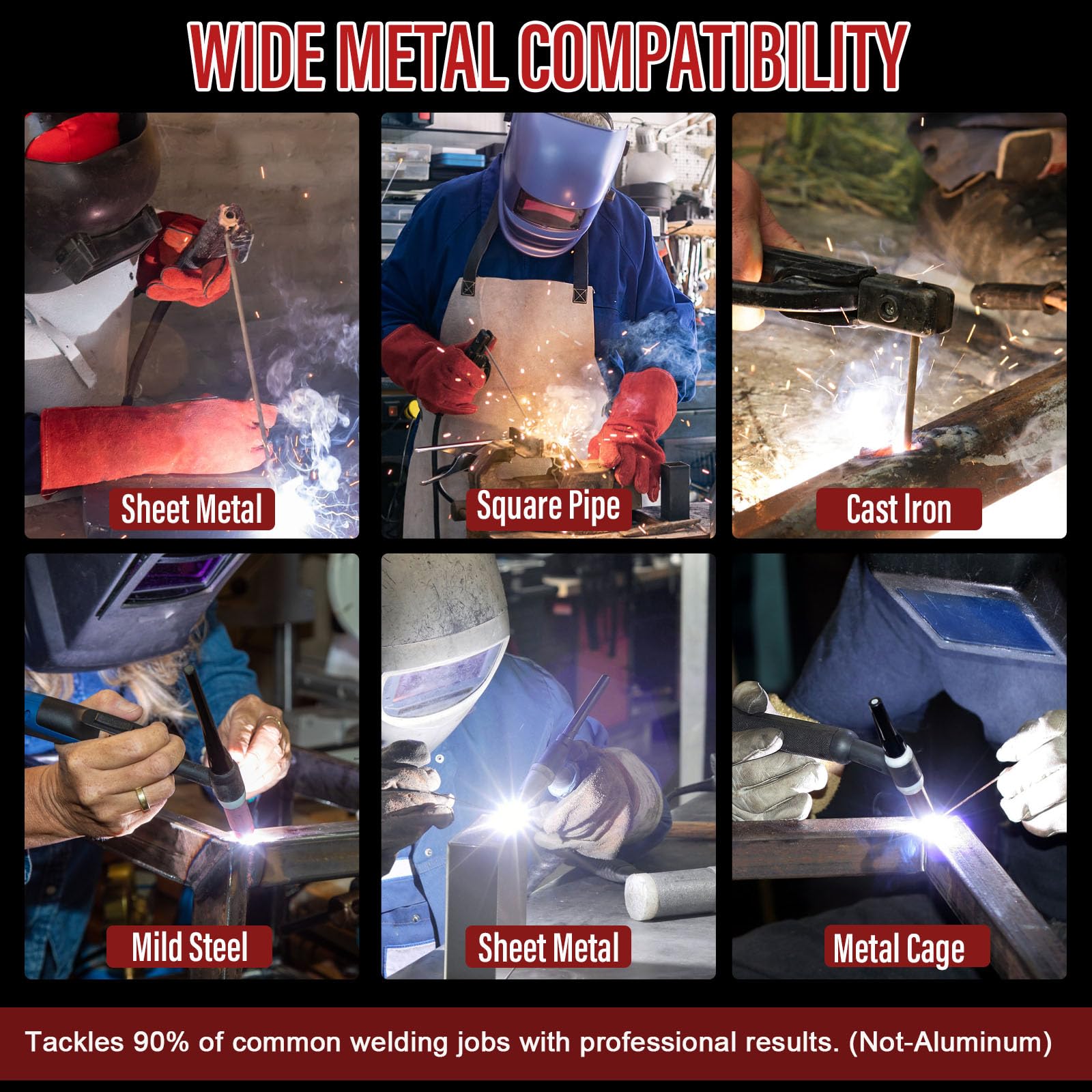 Ppizkk Stick Welder portable and backpack-friendly for DIY and repairs.