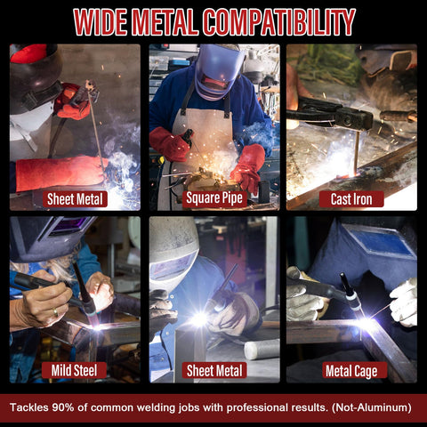 Ppizkk Stick Welder portable and backpack-friendly for DIY and repairs.