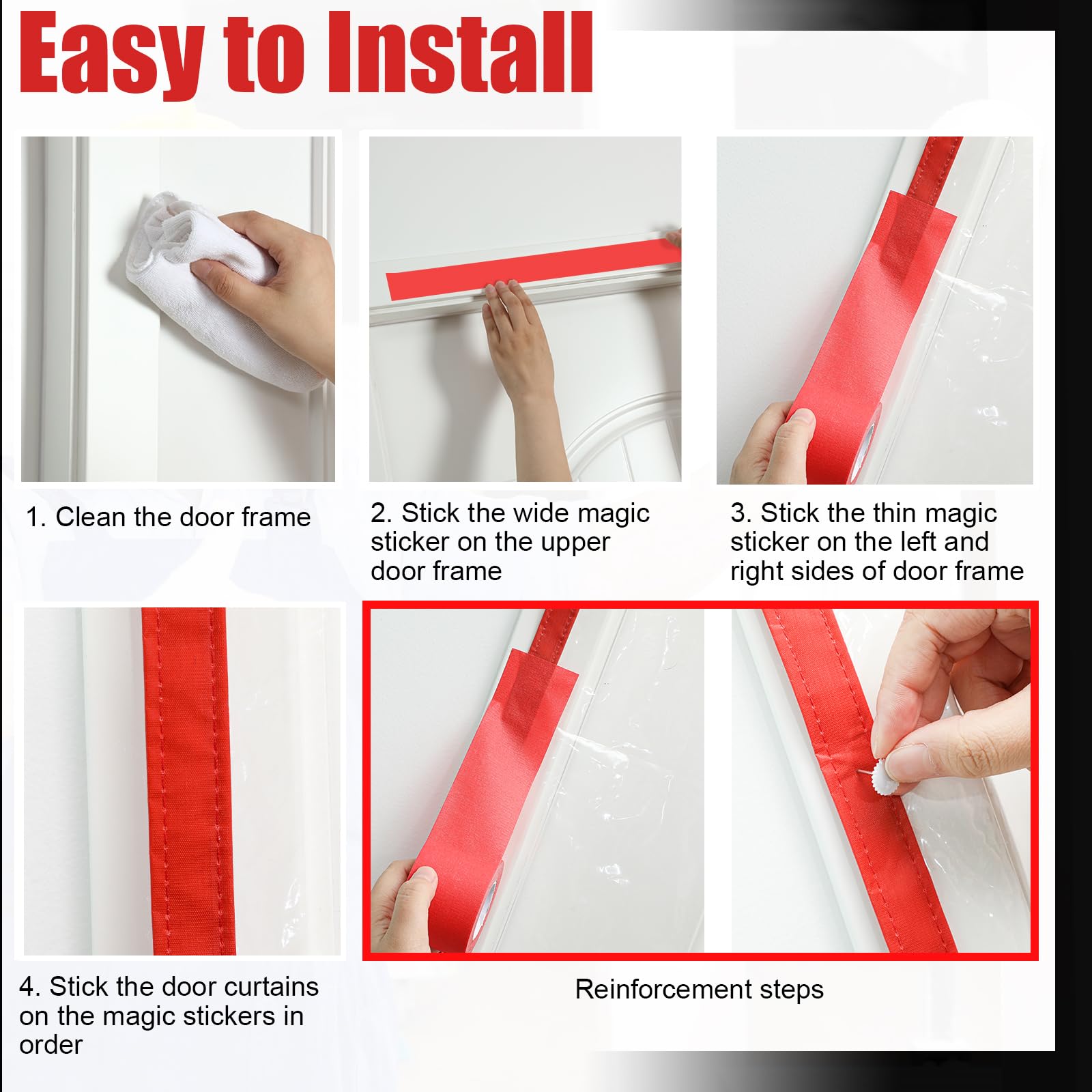 Renovation setting shows effective dust containment with Preboun barrier.