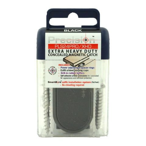 Precision Lock Magnetic Catch on cabinet door with adjustable strength for secure, quiet closure
