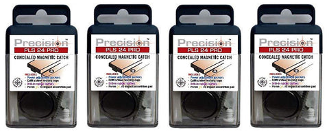 Precision Lock PLS-24 PRO Concealed Magnetic Catch—silent operation and wear-reducing durability for cabinet doors.