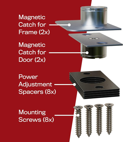 PLS19BCR provides smooth opening and closing for interior doors
