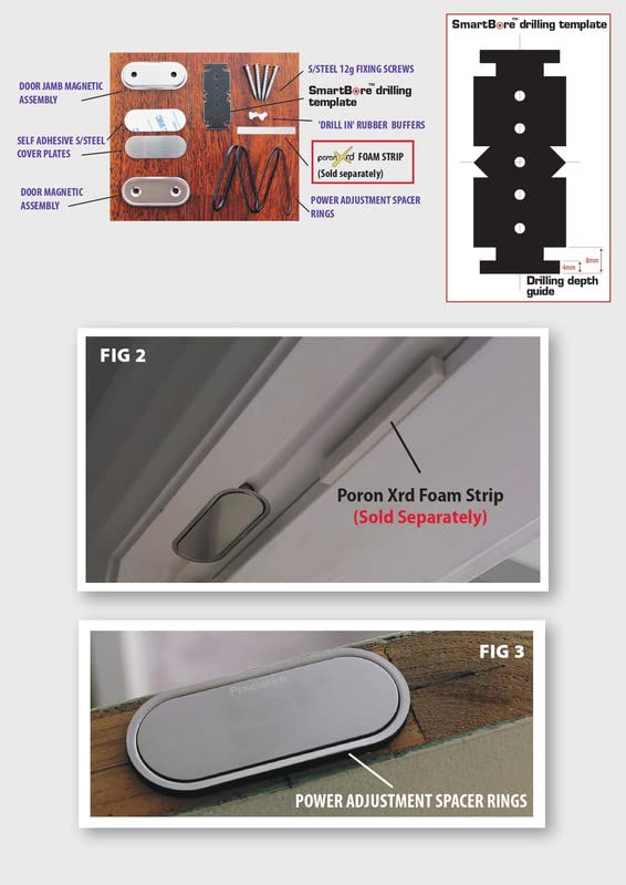 Precision Lock PLS24PROXHD close-up magnet reveals durable magnet for long-lasting performance.
