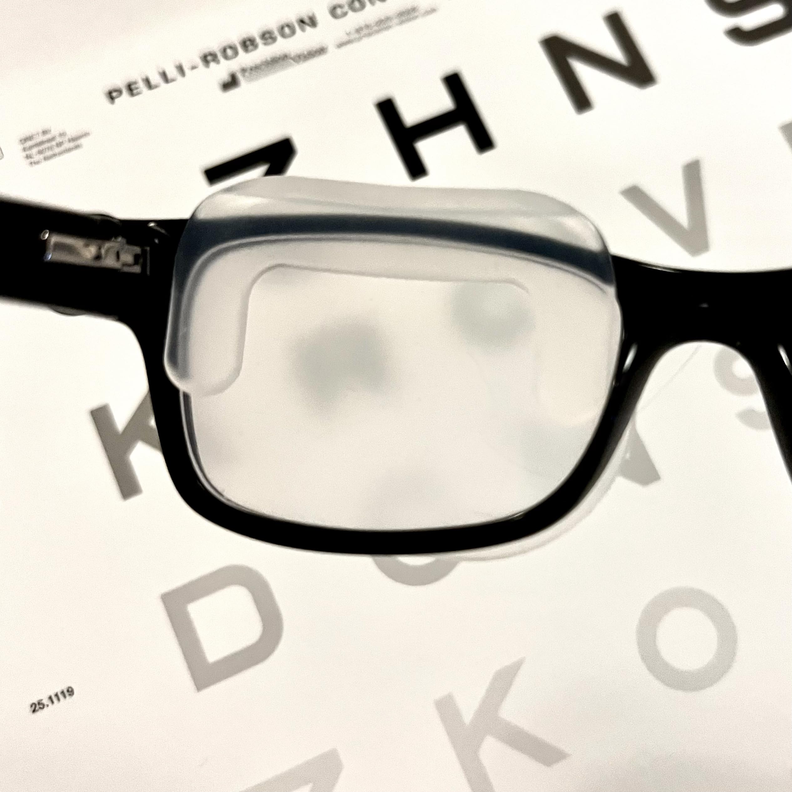 Complete occlusion without bulk while maintaining comfortable fit.