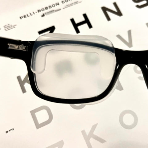 Complete occlusion without bulk while maintaining comfortable fit.