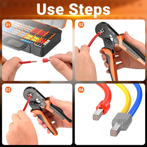 Preciva ferrule kit includes 1,000 singles and 260 twins for broad coverage.