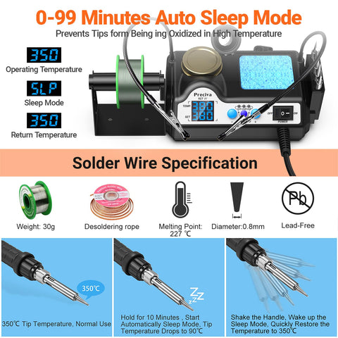 Preciva 927IV PID control for stable heat during soldering