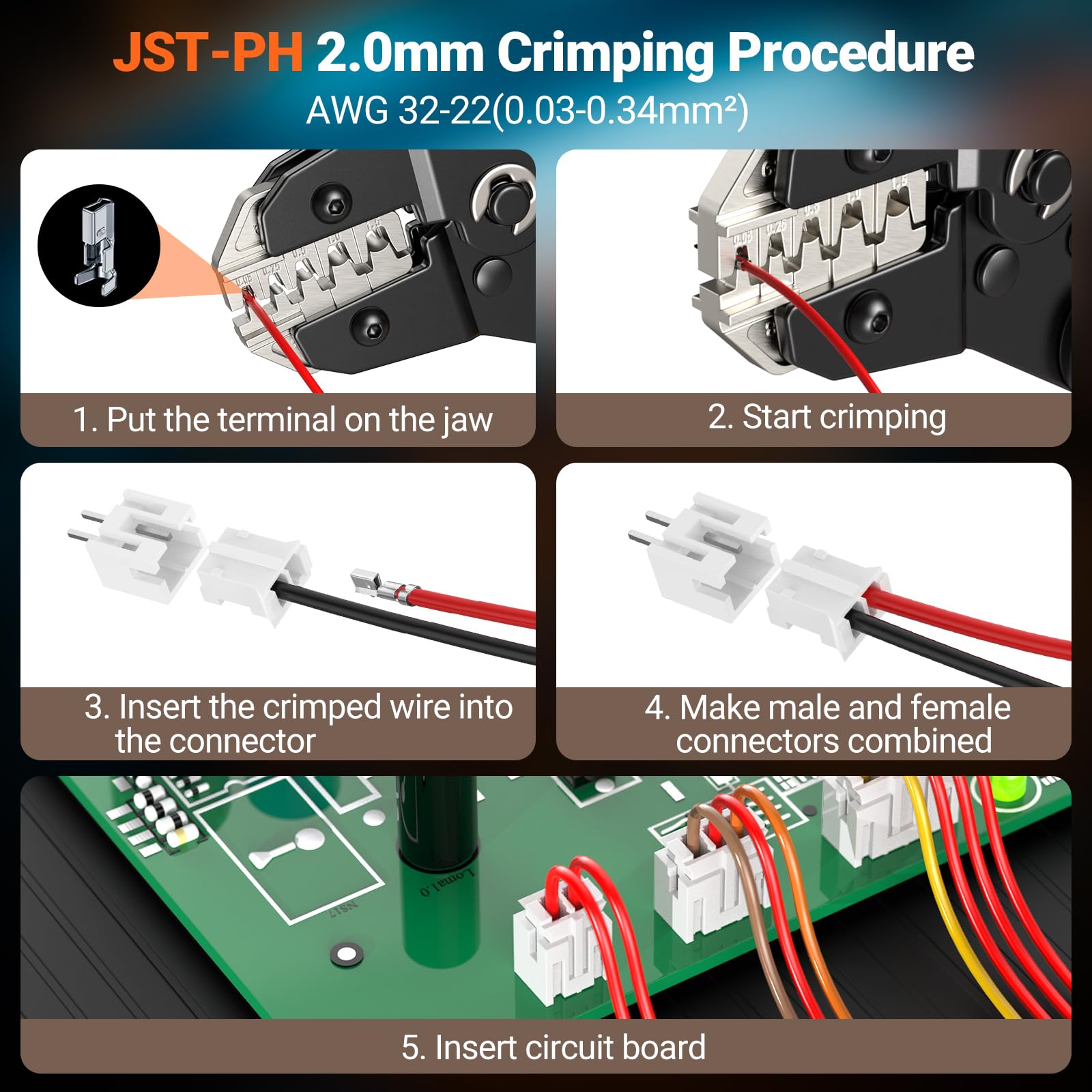 Preciva adjustable star disk to tailor crimp pressure