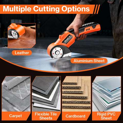 Preciva compact handheld design for comfortable, controlled cutting in home projects.