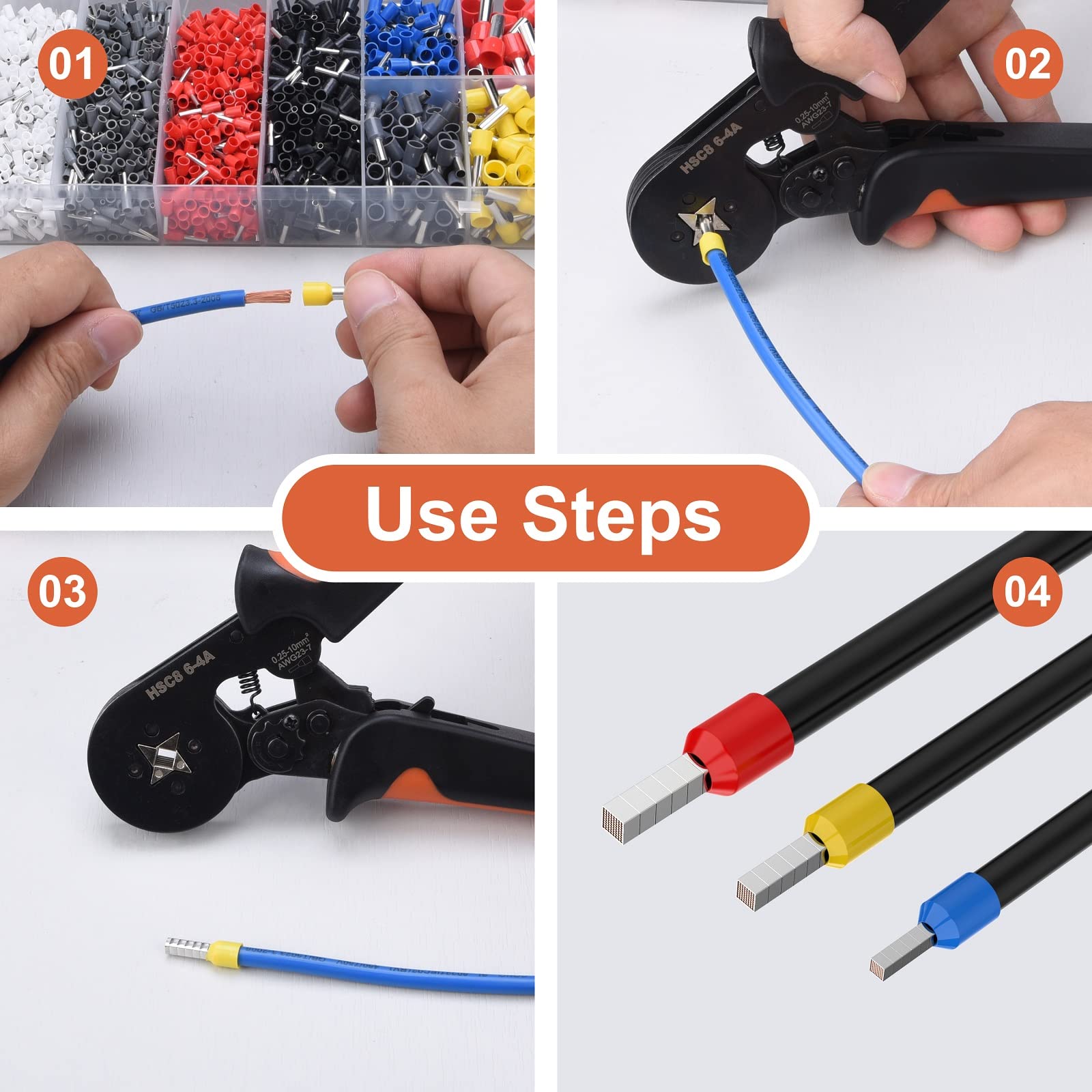 Preciva compact ratcheting crimper fits tight spaces without sacrificing grip.