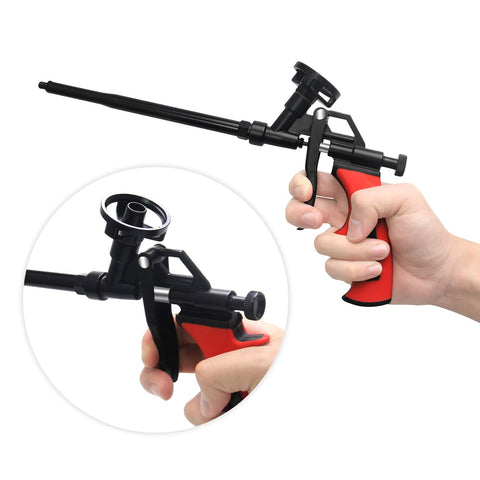 Preciva foam gun uses easy-to-clean materials for quick cleanup
