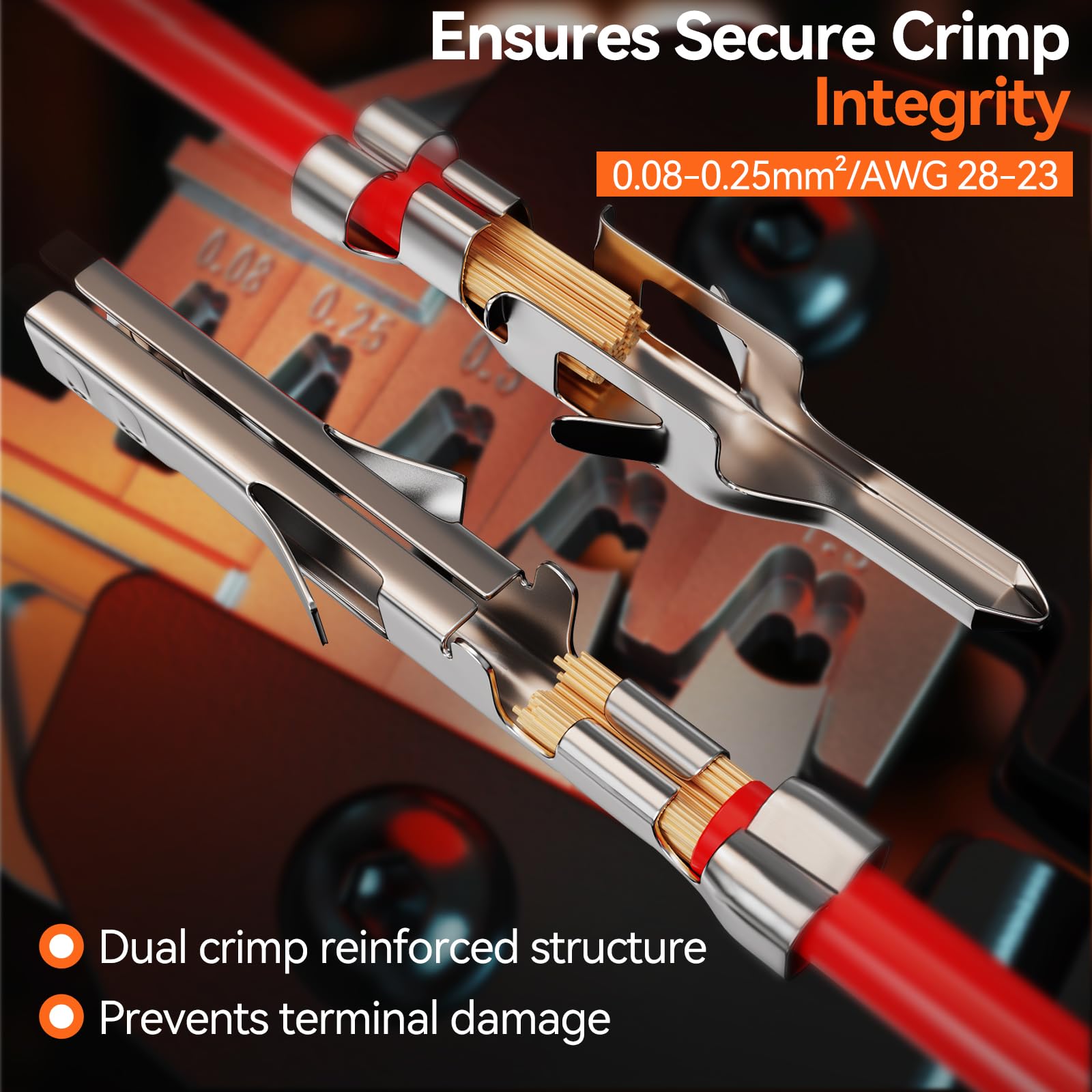 Preciva compatible with Molex and Dupont terminals for broad wiring.