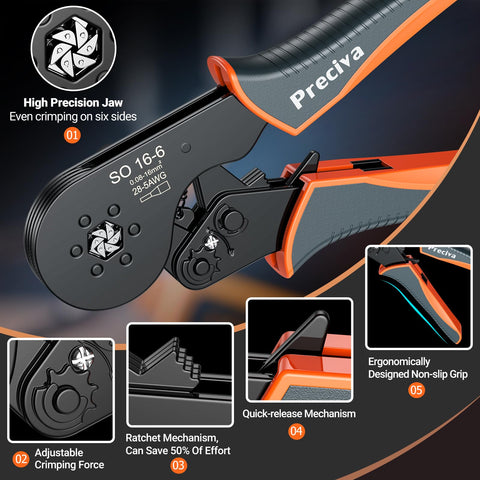 Preciva safety collar aids safe wire termination handling