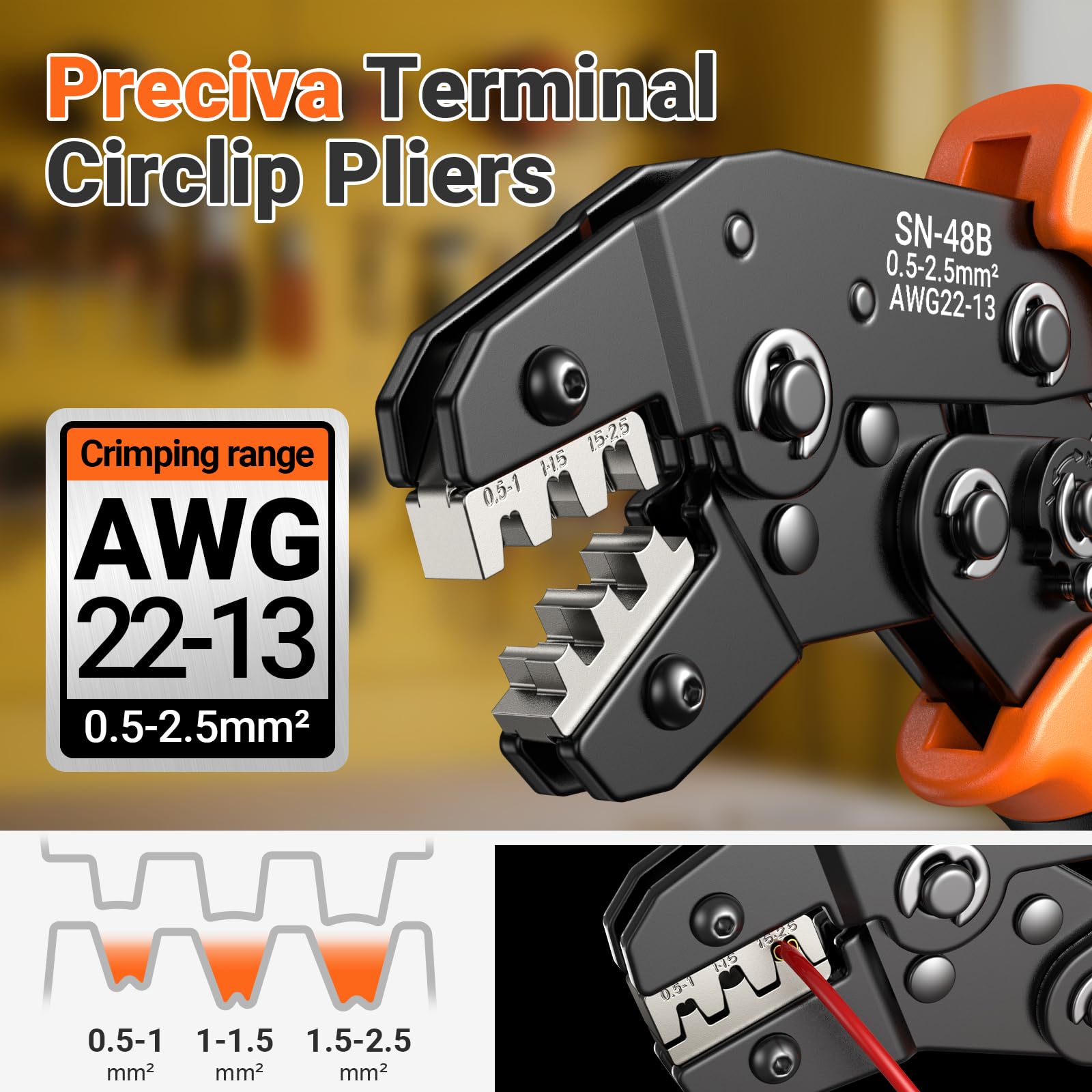 Preciva 270 insulation sleeves enhance insulation and leak protection for wiring.
