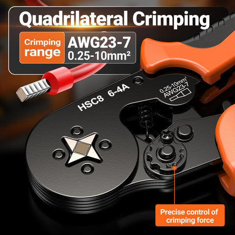Preciva three-terminal sets for various AWG sizes enabling flexible wiring.