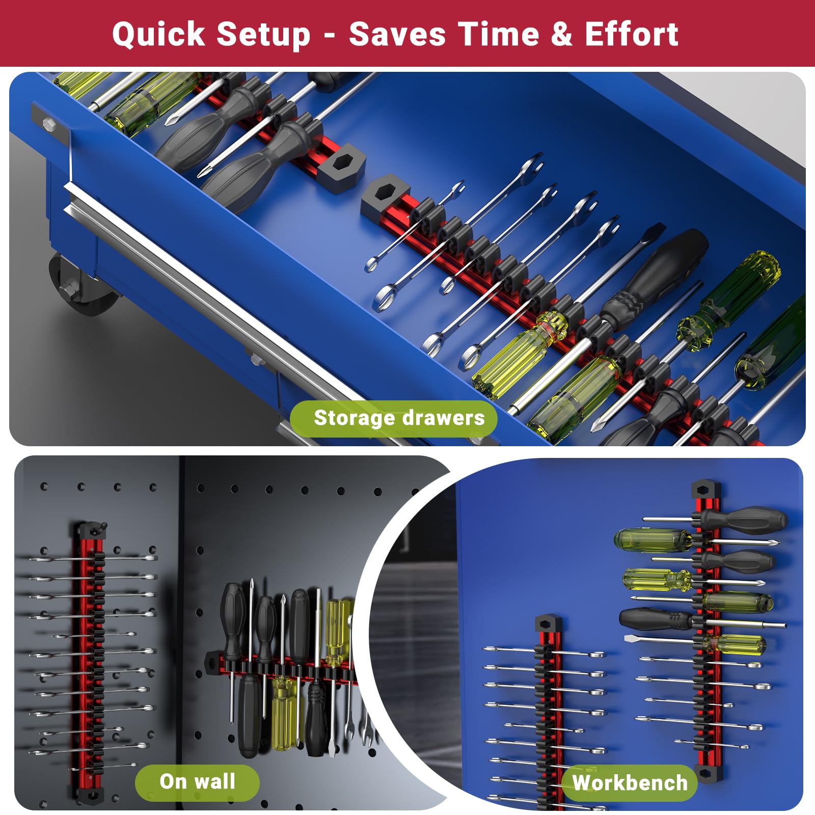 Preciva tool storage system boosts efficiency in garages and shops.