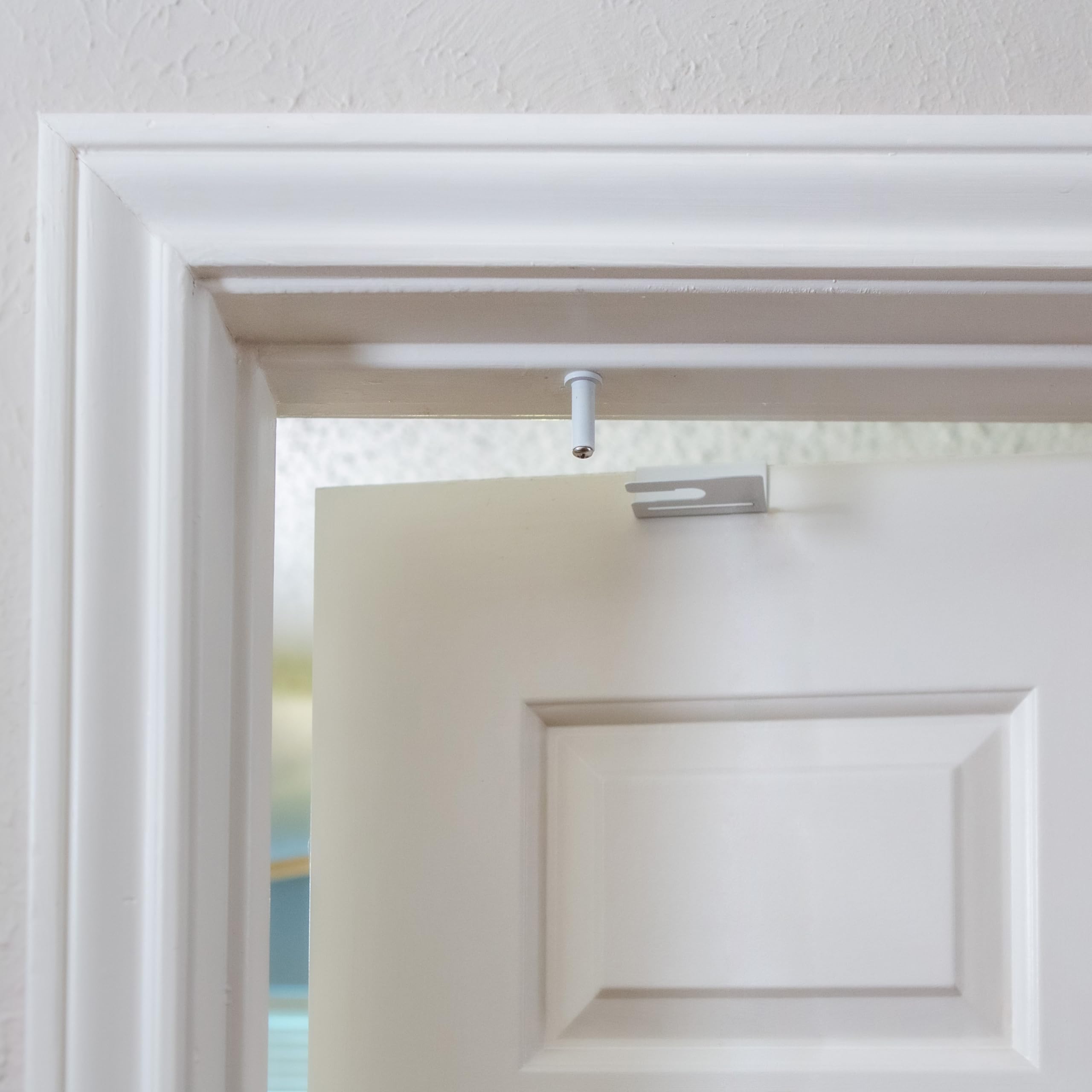 Predictable Solutions GlideLok in use on a door for dual-sided access.