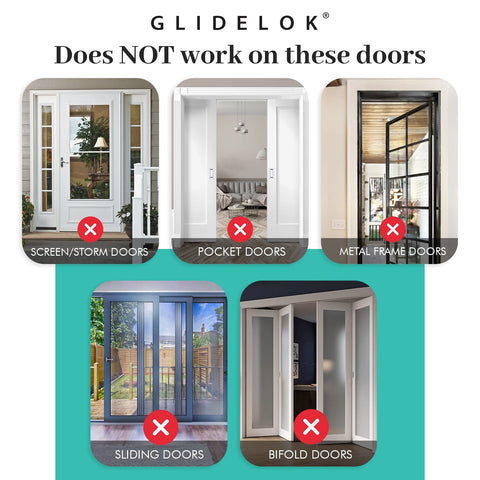 Predictable Solutions GlideLok suits interior and exterior doors for versatile safety.