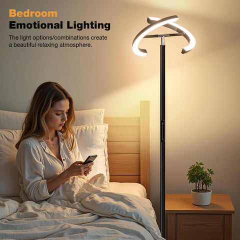 PreeOtti lamp includes a magnet-attached remote for convenient tweaks.
