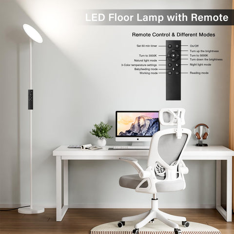 PreeOtti versatile color temperature options for reading or relaxing.