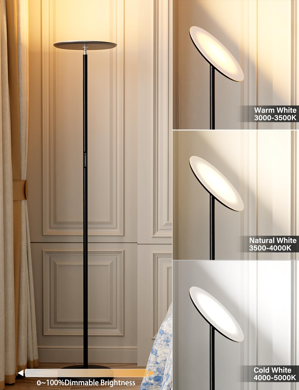 PreeOtti oval shade offers warm ambient glow for living rooms and bedrooms