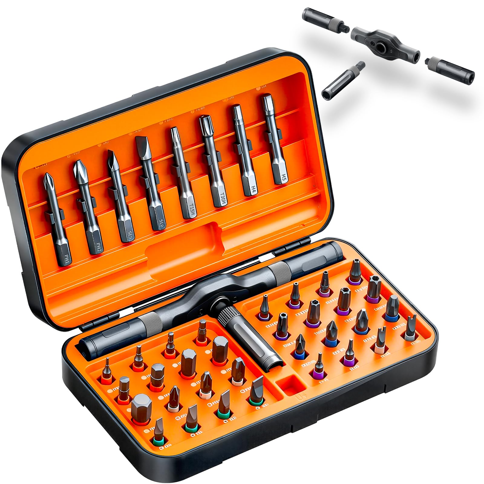 prekull 42in1 screwdriver set in compact case for easy storage