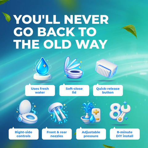 Premexa bidet seat soft-close lid reducing noise and slamming.