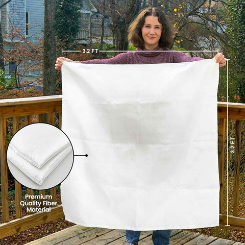 Two-layer fiberglass design provides reliable insulation without creating mess.
