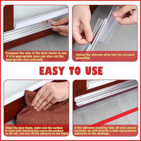 PRERUICHI two-applied mounting tapes included for secure installation