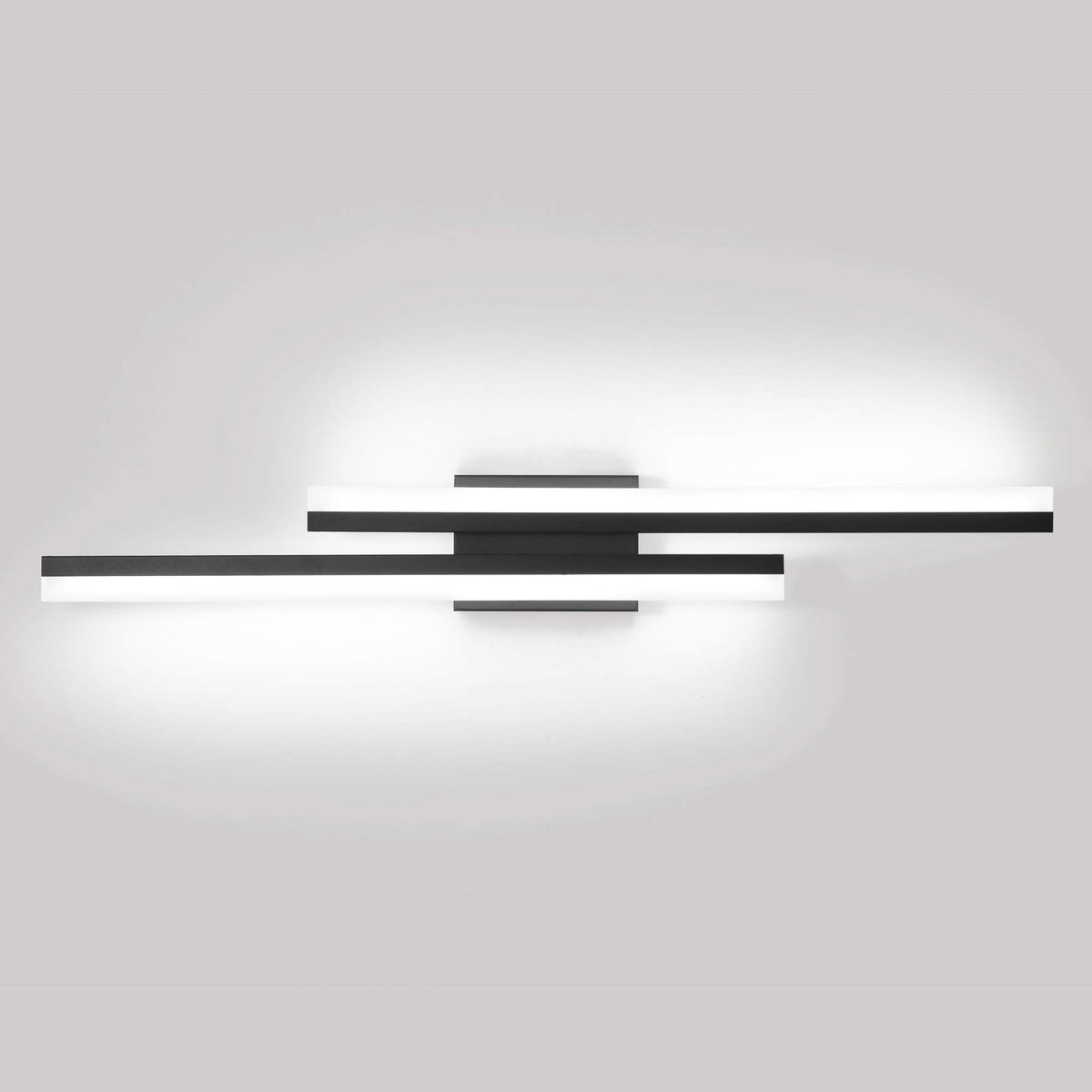 PRESDE LED vanity light 32 inch front view provides modern style and even illumination.