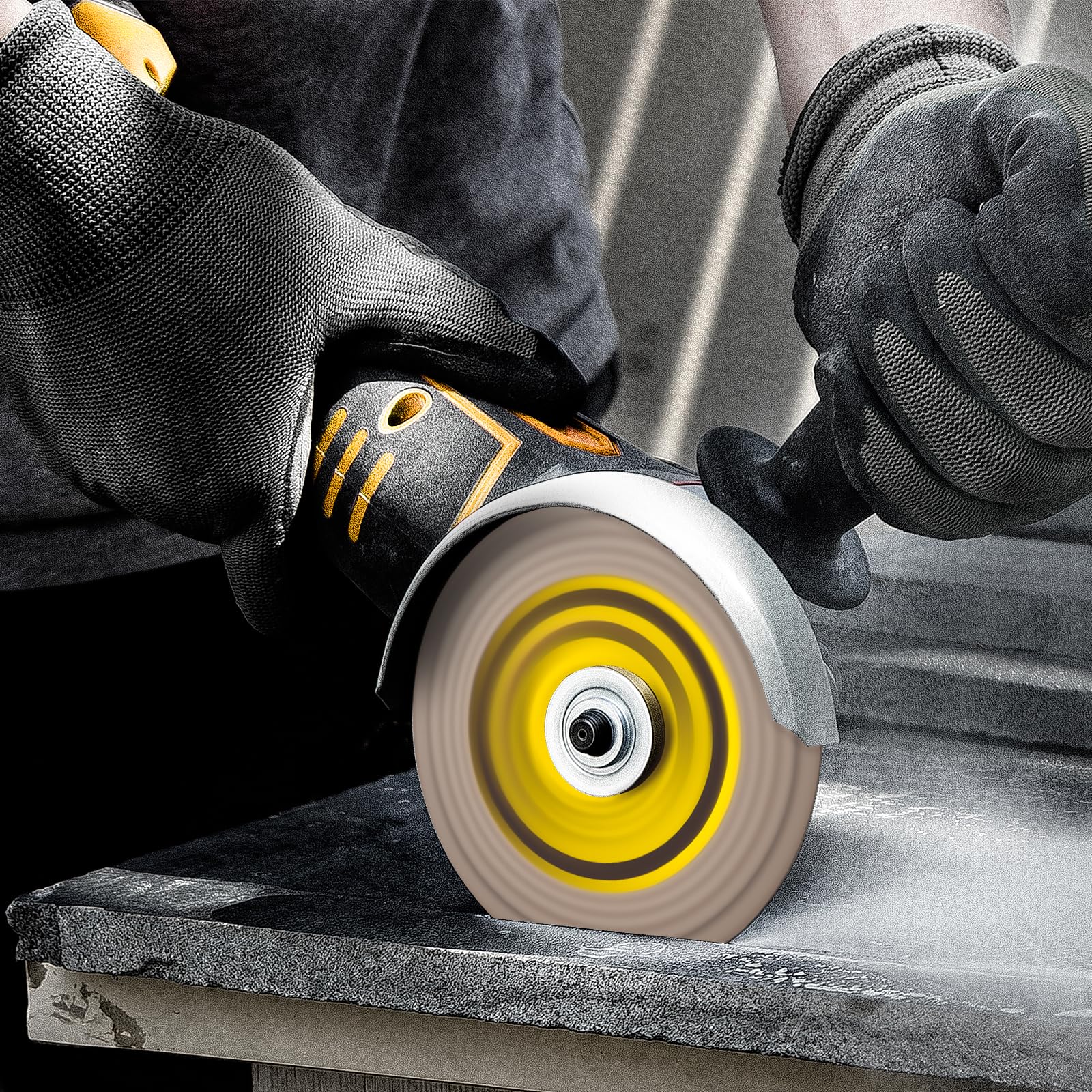 PRETEC blade designed to minimize sparks and burn marks during tile work