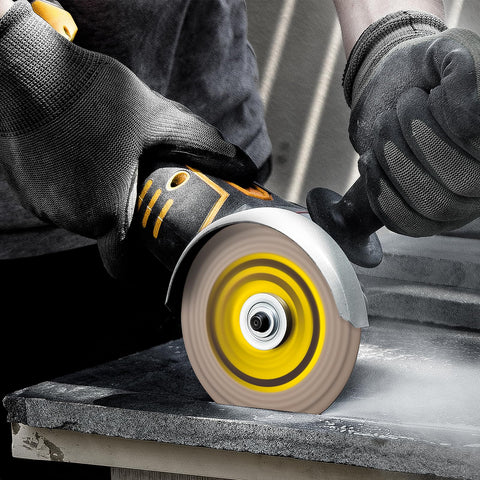 PRETEC blade designed to minimize sparks and burn marks during tile work