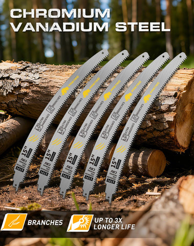 PRETEC five-pack blades ready for continuous projects.