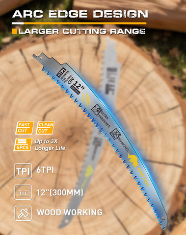 PRETEC triple-ground teeth blade boosts cutting speed and longevity