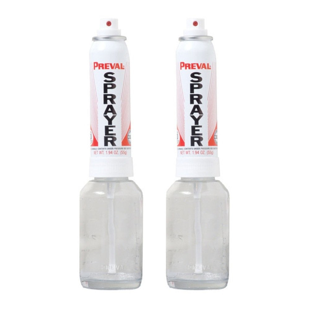 Preval Pro-Pak two spray systems for versatile painting and precise touch-ups.