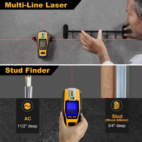 PREXISO 360° wall mount with pins shown for stable alignment.