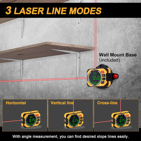 PREXISO digital angle gauge display shows precise angle readings on a backlit screen.