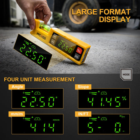 Prexiso four units and two ranges adapt readings to your project style