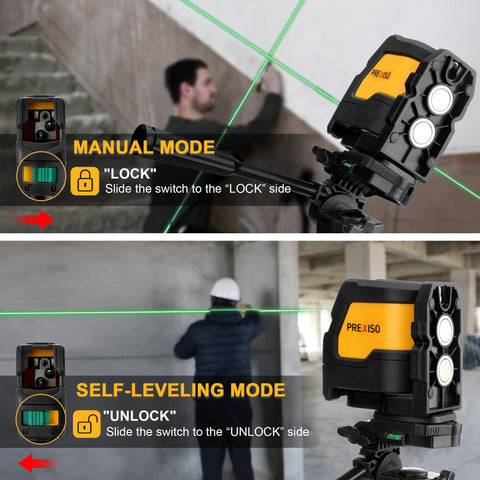 Prexiso laser level tripod compatibility for stable setups