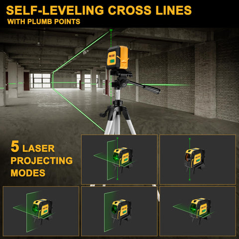 Prexiso laser level with tripod shows adjustable height for precision.
