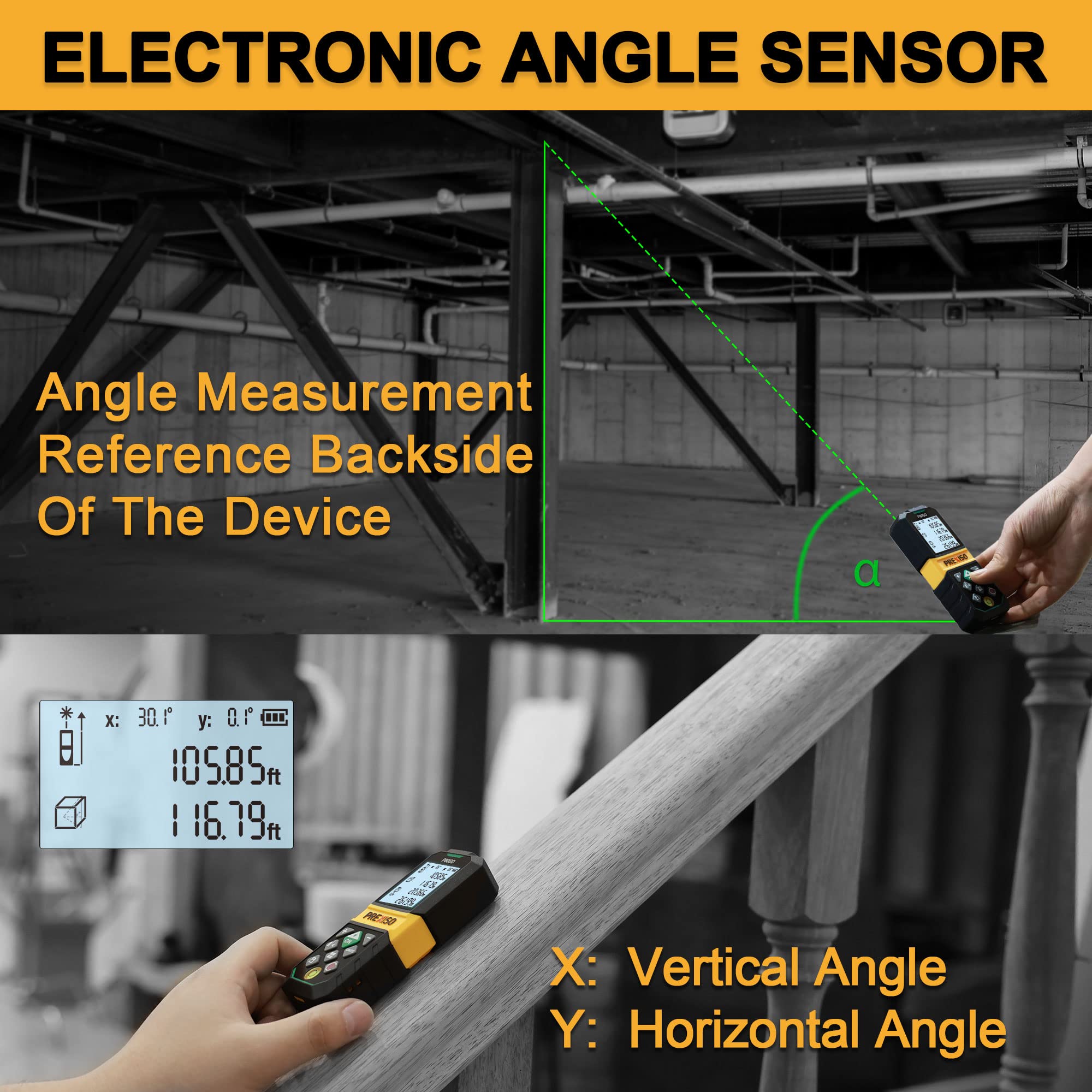 Prexiso device demonstrates angle sensor tilt for precise alignment